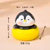 Desenho Animado Pinguim Fofo Boneca Fofa Acessórios de Sacola Surpresa Micro Paisagem Mini Carro Enfeites de Mesa Venda por Atacado