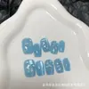 Artesanal Original Viagem Peixe Pequeno Olho de Gato Nail Art Estilo Nacional Armadura de Unha Curta 2025 Sensação de Alto Padrão Pequeno Branco