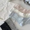 Meias de Malha Estilo Ballet Meia-Panturrilha para Meninas, Finas de Verão Versáteis Japonesas Meia Arrastão Vazada de Malha Dongdaemun