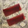 Comércio exterior Retro Crazy Horse Leather Pencil Case Simples Handmade Leather Small Pencil Case Óculos de armazenamento portátil masculino e feminino Protective Case