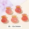 Ágata Yanyuan Carmesí Cuentas Pequeñas, Amuleto de Paz, Colgante de Fortuna, Cuentas Sueltas, Accesorios para Pulseras DIY, Venta al por Mayor de Colgantes