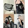 Bolso con Patrón de Diamantes, Bolso de Almohada para Debajo del Brazo, Bolso Tofu, Bolso Cubo Cruzado de un Solo Hombro, Bolso Japonés para Mujer, Bolso Cuadrado Pequeño, Versátil
