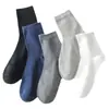 Calcetines para Hombre, Calcetines Anti-Olor y Absorbentes de Sudor, Calcetines de Media Caña para Primavera y Verano para Hombre, Calcetines Transpirables de Vestir para Hombre, Calcetines de Color Sólido, Calcetines al por Mayor de Zhuji