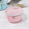 Cesta de Almacenamiento de Escritorio Cesta para Recolectar Bayas Cerezas Fresas Mini Cesta Cesta de Baño Cuadrada Pequeña Bandolera