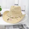 Sombrero de sol para viajes al aire libre y playa, sombrero de protección solar, nuevo sombrero de paja estilo vaquero occidental de Amazon para hombres y mujeres
