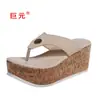 Zapatos de Verano para Mujer 2026 Venta al por Mayor Comercio Exterior Europeo y Americano Talla Grande Talla Amazon eBay 43 Tacón de Cuña Suela Ligera Chanclas