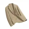 Traje de Verano Ultra Delgado de Seda de Hielo para Hombre, Ropa con Protección Solar, Chaqueta de Traje Transpirable, Estilo de Negocios de Alta Gama, Traje de Hombre de un Solo Botón sin Planchar