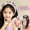 Diadema de Malla Dientes de Super Hada para Niñas, Estilo Campestre Francés, Diadema Antideslizante para Niñas para Recoger el Cabello Suelto, Pinza para el Cabello que no Aprieta