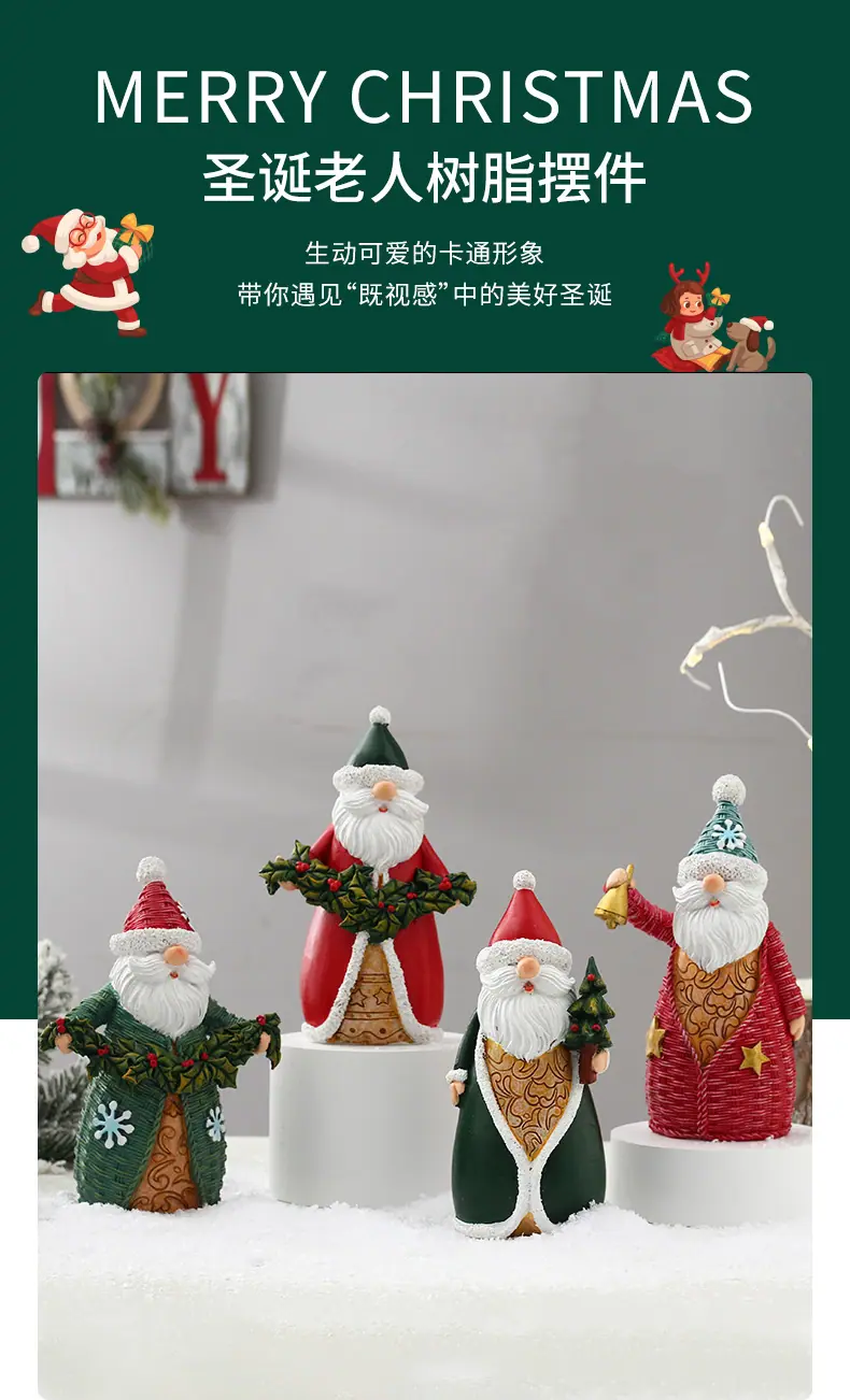 圣诞老人树脂摆件_01
