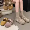 Nuevos Zapatos Birkenstock Estilo Chino para Mujer, Nuevo Modelo Primavera 2024, Mocasines Cerrados sin Cordones para Uso en Exteriores, Zapatos de Tacón Único que Aumentan la Altura para Mujer