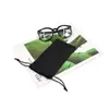 Bolsa de Cordón de Fibra Atmosférica Simple Personalizada con Espejo Color Sólido Bolsa de Cordón para Teléfono Móvil Bolsa de Tela para Gafas Bolsa de Almacenamiento con Logo Imprimible