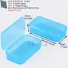Caja de embalaje transparente de plástico para lata de spray electrónica, caja de exhibición portátil, caja de almacenamiento para dispositivo de spray pequeño