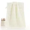Nova Toalha de Veludo de Bambu Veludo Coral para Uso Doméstico, Cor Lisa, Absorvente de Água, Secagem Rápida, Toalha Antibacteriana, Atacado de Fábrica