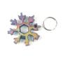 Llave de copo de nieve multifuncional, llave de tubo EDC, llave hexagonal octogonal de acero, llave pequeña, herramienta portátil, tarjeta
