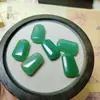 Pingente Buda Guanyin de Ágata Verde Fivela de Segurança de Jade Cabaça Ruyi Nuvens Auspiciosas Fechadura Colar com Pingente de Jade