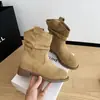 Botas ankle boot Birkenstock estilo retrô, que aumentam a altura, para mulheres, nova coleção outono 2026, botas de cano médio estilo jeans, botas estilo western Martin