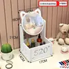 Novo modelo de espelho de maquiagem de mesa, prático e simples, com gaveta, portátil, fofo para meninas