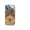 Kapibala es Adecuado para Funda de Teléfono Móvil Apple 16 Dibujos Animados Lindo Iphone16Promax Todo Incluido con Lente Incorporada