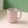 Vaso para cepillo de dientes taza de dientes taza de cepillado de dientes taza para enjuagar estudiante dormitorio ins simple pareja plástico hogar alto valor estético