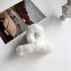 Otro clip de peluche de palabra otoño e invierno 2023 nuevo clip de tiburón para la parte posterior de la cabeza clip de pelo de sentido avanzado clip de pelo de pelo Mao clip