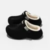Nuevas Zapatillas de Algodón Impermeables 2026 para Mujer, Ropa de Casa de Invierno, Antideslizantes, Cálidas, Felpudas, Suela Gruesa, Zapatillas de Algodón con Dibujos Animados para Mujer
