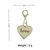 Llavero de Mariposa Retro Americano Moderno Genial Estilo Chica Caliente Milenial Colgante para Bolso Dulce Genial Accesorios para Zapatos Decoraciones para Zapatos