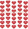 Suministro de cuerda colgante de amor hueco de fieltro, suministros de decoración del Día de San Valentín, decoración de amor rojo, diseño de actividad Qixi