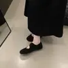 Primer Encuentro Zapatos Planos de Mujer Estilo Francés con Punta Redonda Temporada Otoño 2026 Nuevos Zapatos de Ballet Mary Jane Retro Zapatos Birkenstock