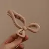 Pinza para el Cabello de Silicona Suave Transfronteriza Simple Temperamento Lazo Pinza de Tiburón Parte Posterior de la Cabeza Moño Peinado Pinza de Agarre Suave Accesorios para el Cabello En Stock