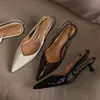 Pies sin cansancio al estar de pie mucho tiempo, zapatos frescos, elegantes, profesionales 2026 Estilo popular de celebridad de Internet, color liso, tacón fino, estilo británico retro, zapatos de vestir, mujer