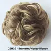 Atacado transfronteiriço Europa e Estados Unidos anel de cabelo bagunçado de moda preguiçoso fofo faixa de couro bola cabeça peruca botão de flor feminino em estoque