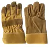 Guantes de Piel de Vaca de Dos Capas, Aislantes al Calor, Anti-quemaduras, Anti-abrasión, Anti-perforación, Protección Laboral para Soldador, Resistentes a Altas Temperaturas, Especial Anti-quemaduras para Soldadura