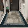 Lujo Ligero Alfombra de Piso para el Hogar de Alta Gama Entrada Alfombra Resistente a la Suciedad Dormitorio Mesilla de Noche Fácil de Cuidar Sala de Estar Baño Alfombrilla Simple para Pies