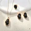 Set de Collar de Perlas de Lujo Ligero para Mujer Pendientes de Diseño Moderno Pulsera Set de 5 Piezas Cadena para Clavícula de Temperamento Versátil