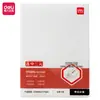 Bloco Deli 72399/72447 Bloco Transparente Triplo Sucesso para Provas de Ensino Fundamental e Médio, Peça Única Dropshipping