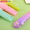 TWINGO Garras de Gato Sky High Borracha Cor Degradê Alto Valor de Cor Papelaria Borracha Gel Empurra-Puxa dos Sonhos Limpa