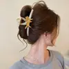 Pinza grande de alta gama para el cabello para mujer 2026 nuevo estilo pasador pinza de tiburón para toda la parte trasera de la cabeza muchos cabellos pinza accesorio para el cabello