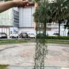 Nova simulação grama de ar floresta suspensa casamento simulação fábrica de flores grama dragão verde teto planta verde atacado