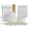 Mini Máquina Fundidora de Cera para Depilación Corporal, Máquina Fundidora de Cera Dura de Abejas, Máquina Compacta y Portátil para Depilación Parcial de Vello, Fábrica