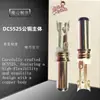 Ensamblaje de Conector Macho de Cobre Dc5525 Tipo Conector Macho Soldado Dc5.5*2.5*14Mm Enchufe de Alimentación Dc Dc5525