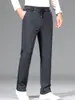 Calças casuais masculinas, com forro de fleece, grossas, de corte reto, modelagem solta, com bom caimento, elásticas, versáteis e adequadas para esportes e uso diário.
