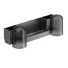 Estante para cepillos de dientes, soporte para vasos de gárgaras, sin perforaciones, para colgar en la pared, para baño, multifuncional, eléctrico, para guardar utensilios de dientes, para inodoro