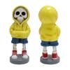 Sudadera de Oferta Especial Adorno de Calavera de Resina Paisaje Jardín Exterior Decoración Creativa para Fiesta de Halloween Adorno