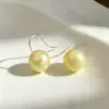 Design Exquisito e Versátil, Brincos Redondos Perolados para Mulheres, Luxo Leve, High-End, Modernos, Simples, Brincos para o Dia a Dia