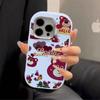 Oso de Fresa es Adecuado para Funda de Teléfono Iphone17Pro, Apple 16Promax Anti-Caídas, 15 Estilo Europeo y Americano, 14Pro Lindo, 13