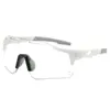 Gafas de Sol de Colores de Moda Europeas y Americanas para Ciclismo, Cortavientos, Sin Marco, Cambian de Color Día y Noche, Gafas para Deportes al Aire Libre