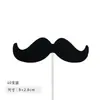 Decoração de bolo terno plug-in terno gravata borboleta chapéu bigode bandeira Dia dos Pais aniversário pai cartão de confeitaria