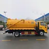 Vehículo de Limpieza y Succión de Ingeniería con Lavado a Presión y Succión de Aguas Residuales Integrados para la Limpieza de Alcantarillas y Tanques Sépticos