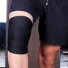 Joelheiras Esportivas Personalizadas pelo Fabricante, Joelheiras de Nylon Competitivas para Agachamento, Levantamento de Peso, Equipamento de Proteção para Fitness, Tiras de Suporte para Joelho, Joelheiras