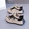Zapatillas de Running de Suela Gruesa para Mujer 2026 Primavera Nueva Moda Estilo Callejero con Cordones Zapatos Casuales Zapatos Deportivos Versátiles para Mujer Am1097